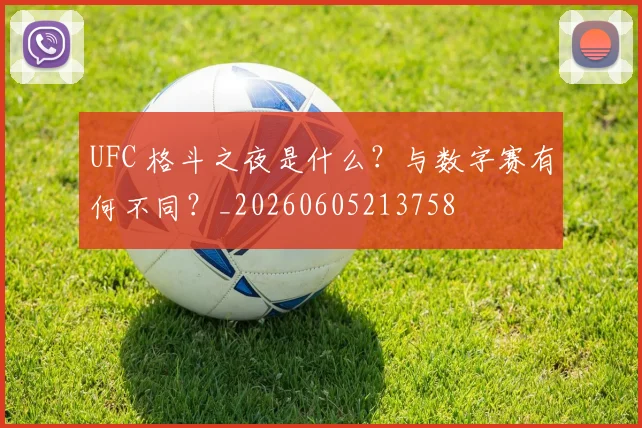 UFC 格斗之夜是什么？与数字赛有何不同？_20260605213758